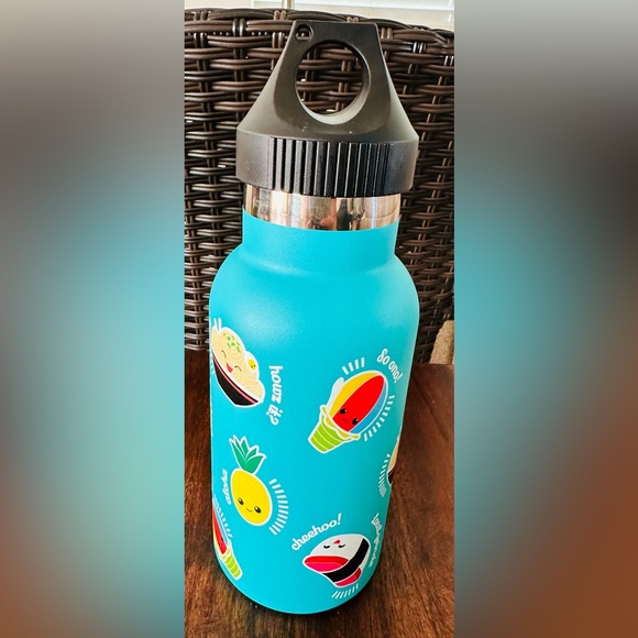 Hawaii Flask Island Heritage Local Grindz-Teal - Picture 4 of 6